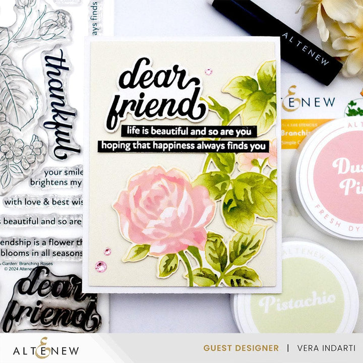 Build-A-Garden: Branching Roses Add-on Die Set