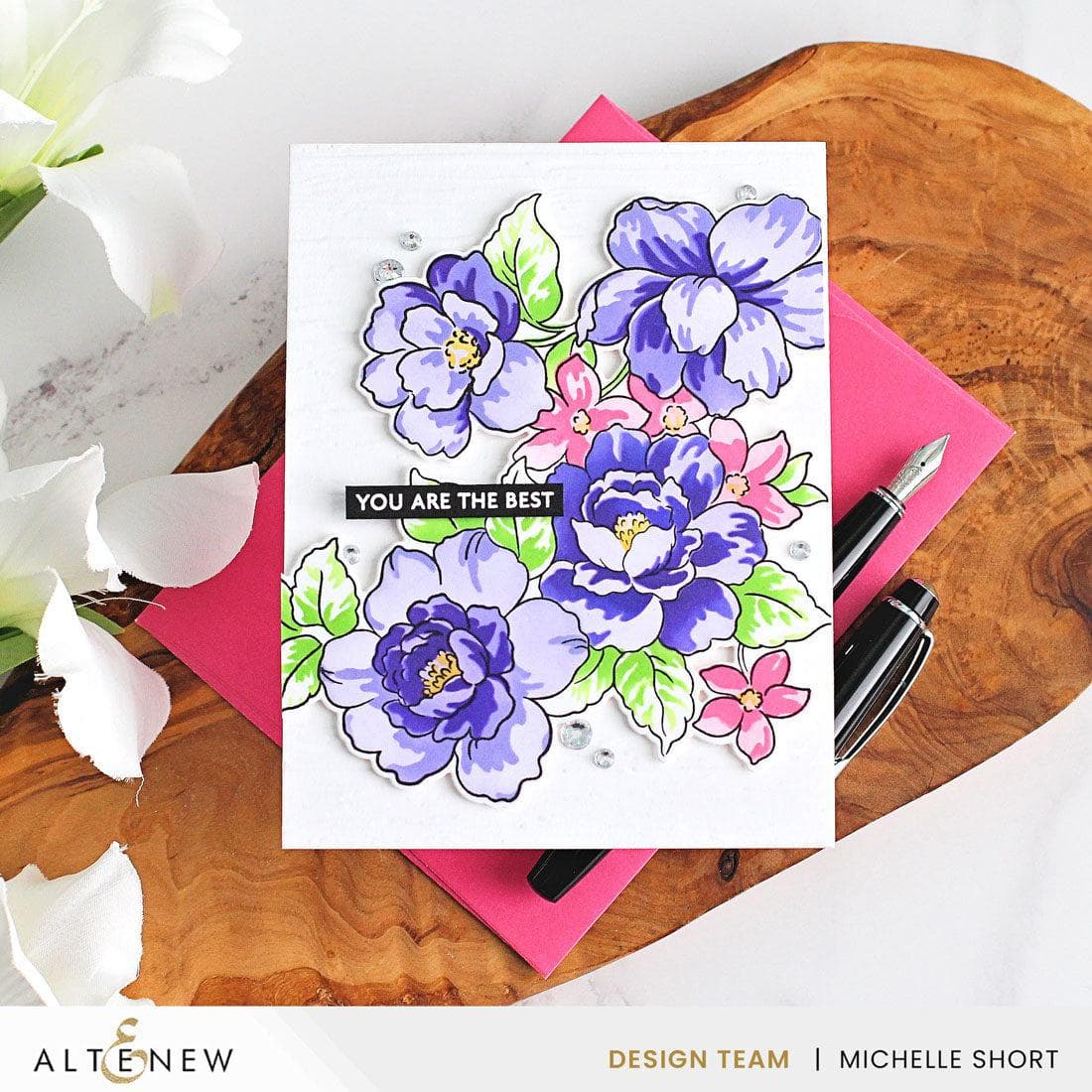 Build-A-Garden: Breezy Petals Add-on Die Set