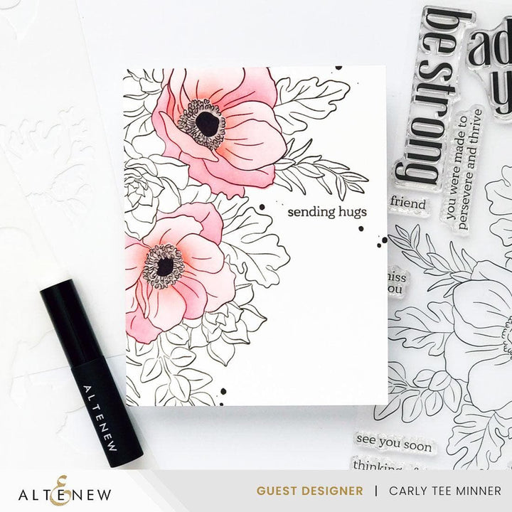 Build-A-Garden: Captivating Floral Swag Add-on Die Set