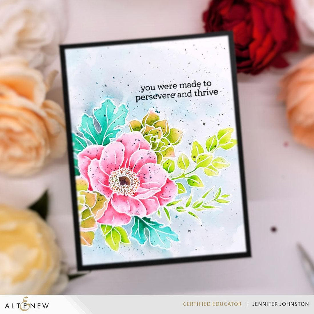 Build-A-Garden: Captivating Floral Swag Add-on Die Set