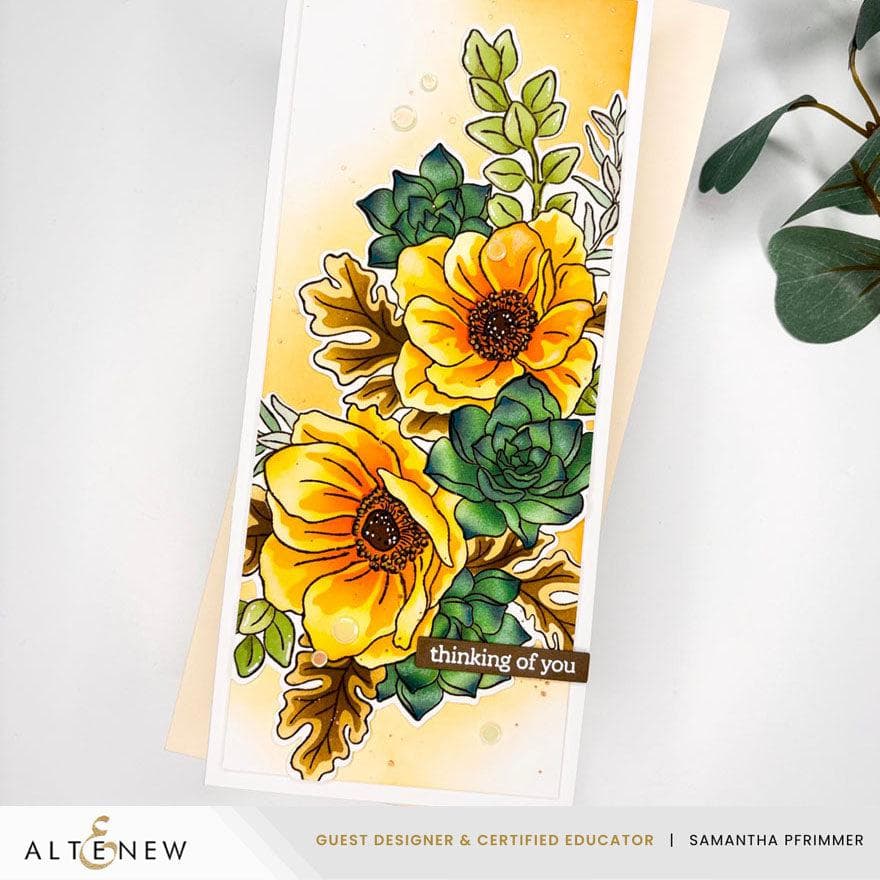 Build-A-Garden: Captivating Floral Swag Add-on Die Set