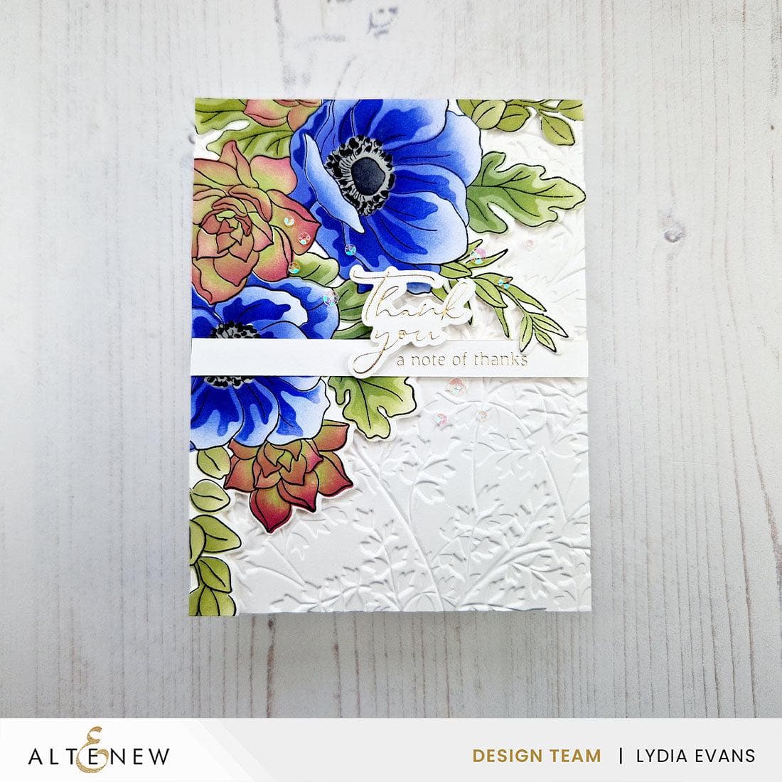 Build-A-Garden: Captivating Floral Swag Add-on Die Set | Altenew