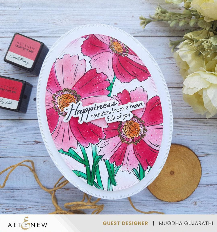 Part A-Glitz Art Craft Co.,LTD Dies Build-A-Garden: Cheerful Coreopses Add-on Die Set