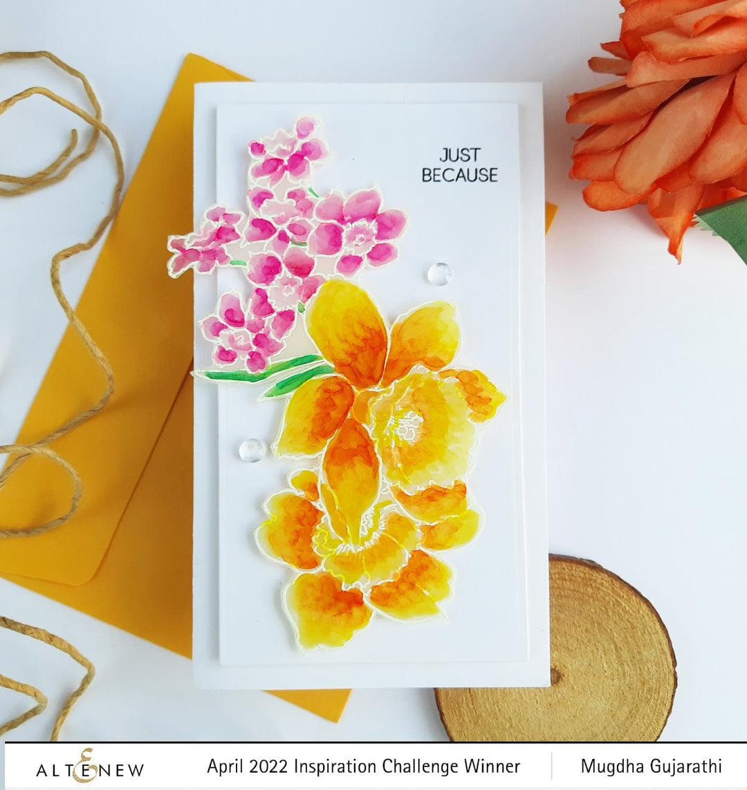 Part A-Glitz Art Craft Co.,LTD Dies Build-A-Garden: Daffodil Delight Add-on Die Set