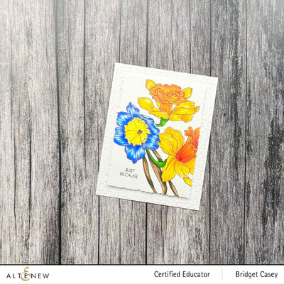 Part A-Glitz Art Craft Co.,LTD Dies Build-A-Garden: Daffodil Delight Add-on Die Set