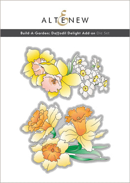 Part A-Glitz Art Craft Co.,LTD Dies Build-A-Garden: Daffodil Delight Add-on Die Set