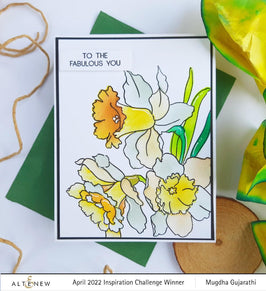 Part A-Glitz Art Craft Co.,LTD Dies Build-A-Garden: Daffodil Delight Add-on Die Set