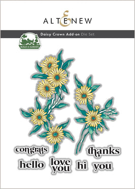 Build-A-Garden: Daisy Crown Add-on Die Set