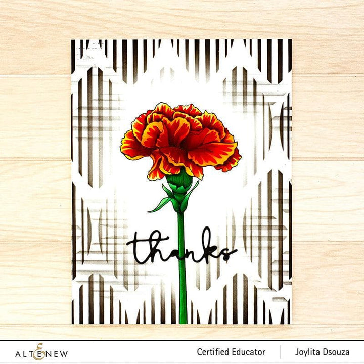 Part A-Glitz Art Craft Co.,LTD Dies Build-A-Garden: Grand Carnations Add-On Die Set