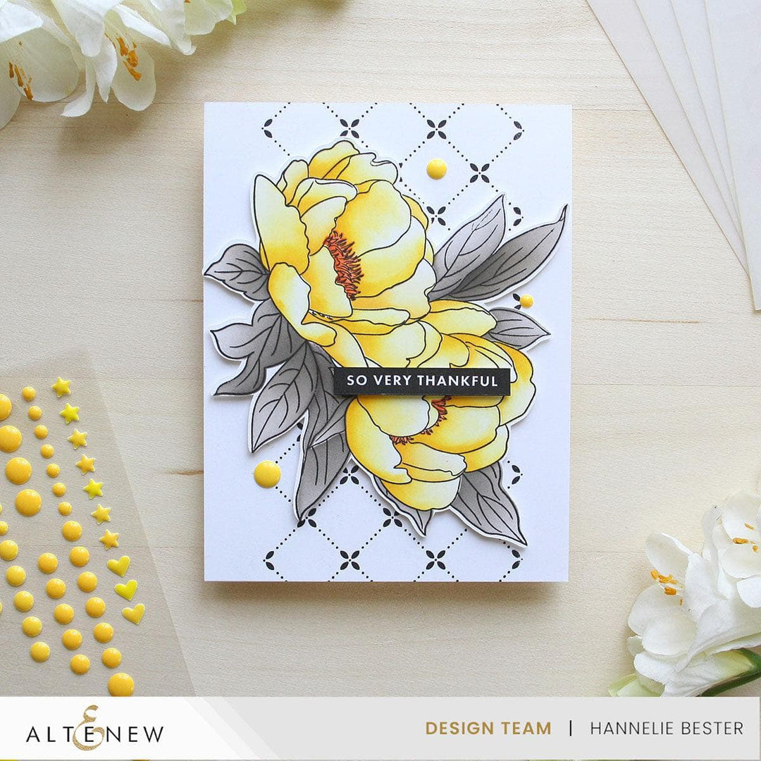 Build-A-Garden: Lovely Rose Peony Add-On Die Set