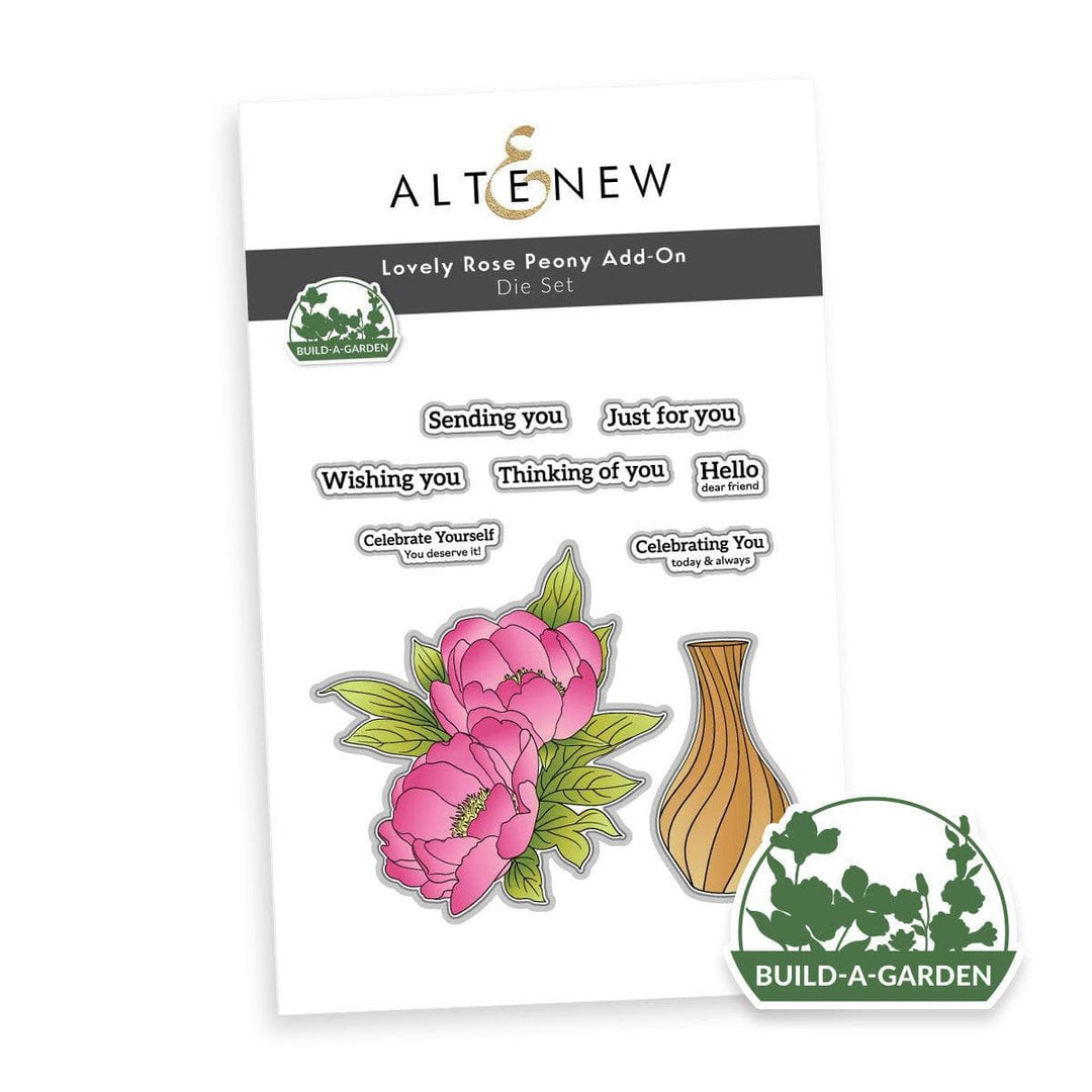 Build-A-Garden: Lovely Rose Peony Add-On Die Set