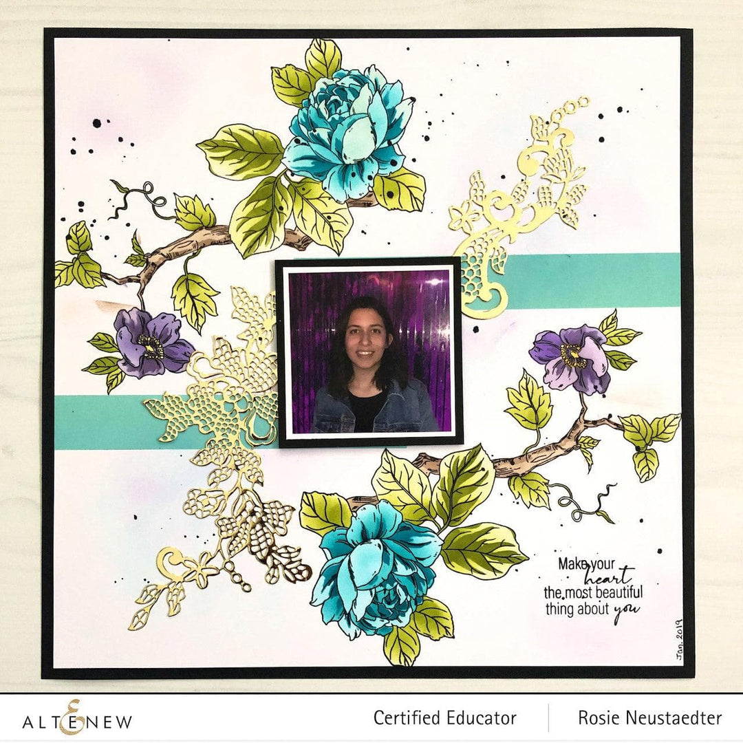 Part A-Glitz Art Craft Co.,LTD Dies Build-A-Garden: Magnificent Branch Add-on Die