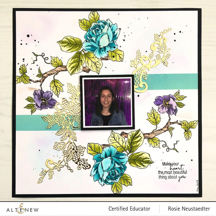 Part A-Glitz Art Craft Co.,LTD Dies Build-A-Garden: Magnificent Branch Add-on Die