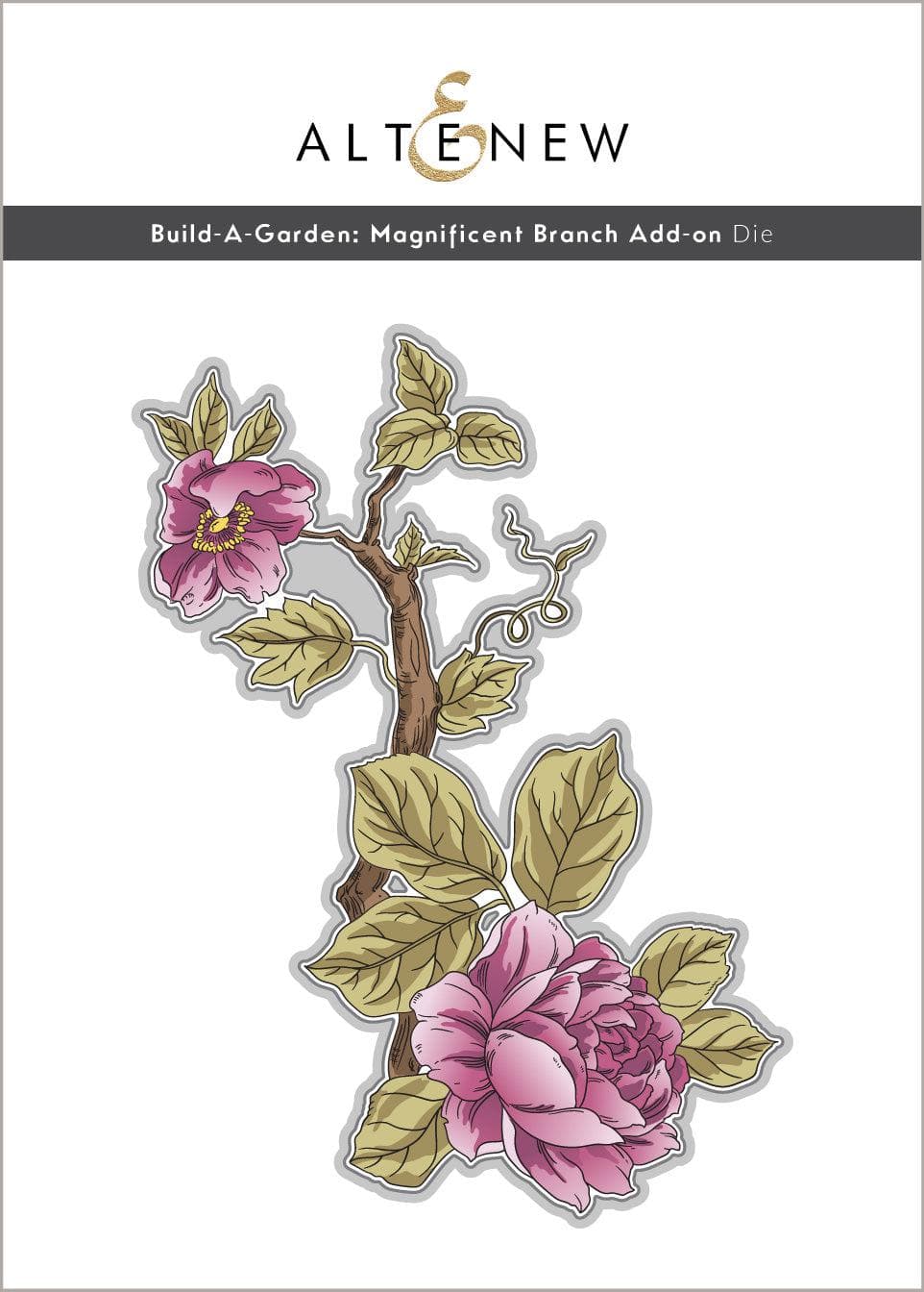 Part A-Glitz Art Craft Co.,LTD Dies Build-A-Garden: Magnificent Branch Add-on Die