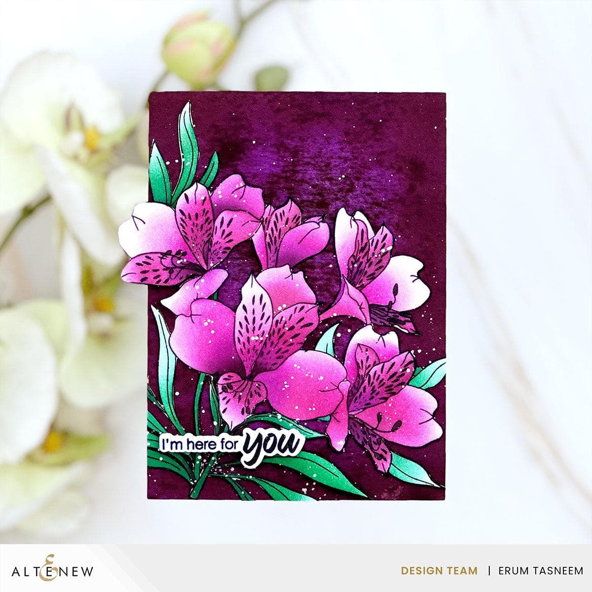 Build-A-Garden: Peruvian Lily Add-On Die Set | Altenew