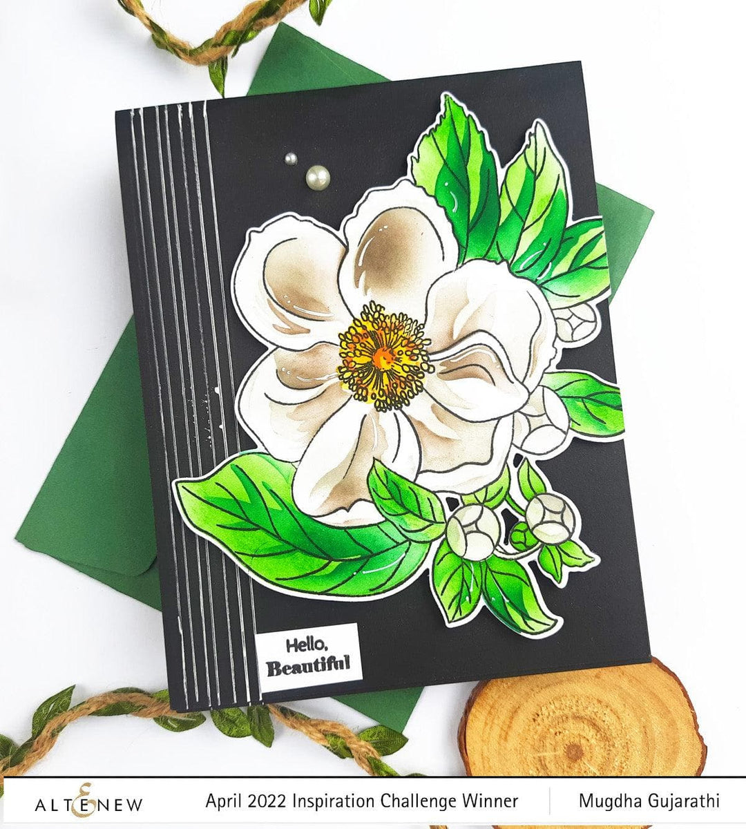 EXP Factors Dies Build-A-Garden: Pristine Peonies Add-On Die Set