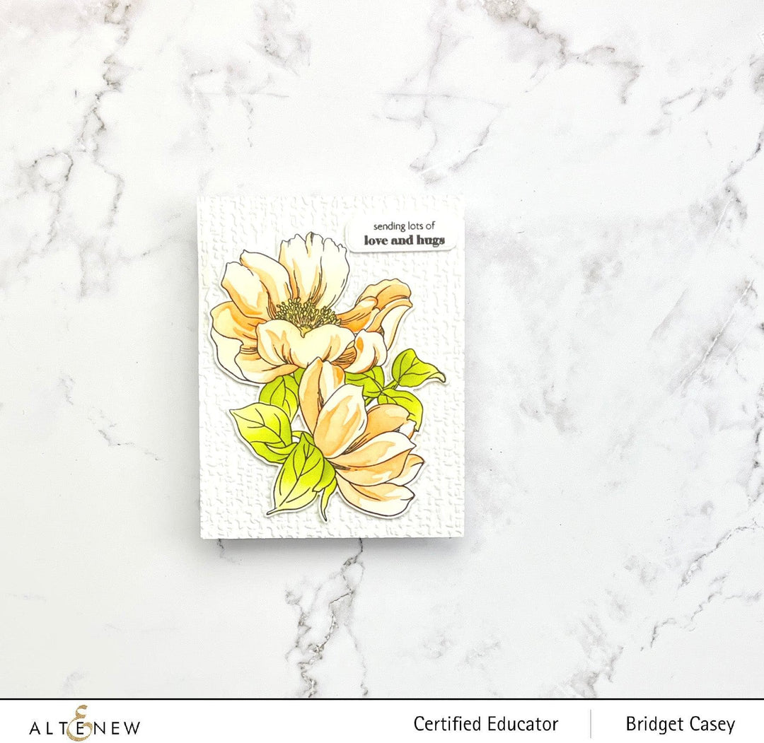 EXP Factors Dies Build-A-Garden: Pristine Peonies Add-On Die Set