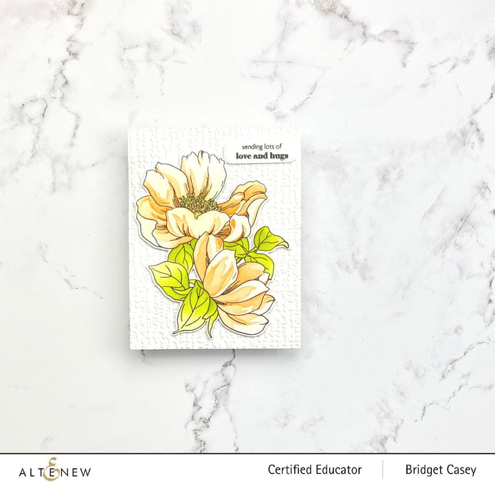 EXP Factors Dies Build-A-Garden: Pristine Peonies Add-On Die Set