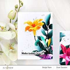 Part A-Glitz Art Craft Co.,LTD Dies Build-A-Garden: Rocktrumpet Add-on Die Set