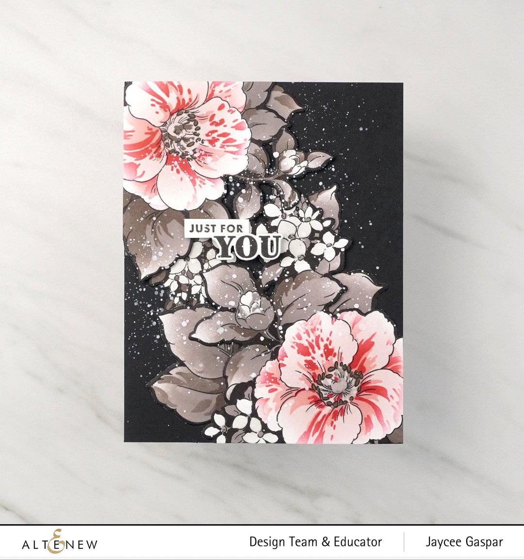 Part A-Glitz Art Craft Co.,LTD Dies Build-A-Garden: Rosa Gallica Add-On Die Set