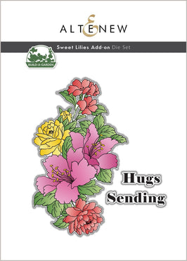 Part A-Glitz Art Craft Co.,LTD Dies Build-A-Garden: Sweet Lilies Add-on Die Set