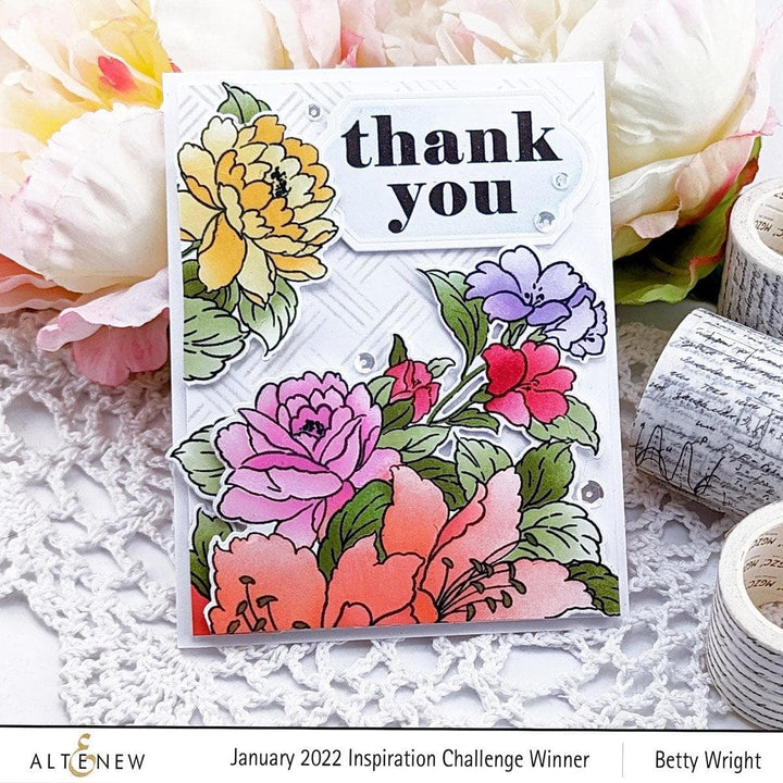 Part A-Glitz Art Craft Co.,LTD Dies Build-A-Garden: Sweet Lilies Add-on Die Set