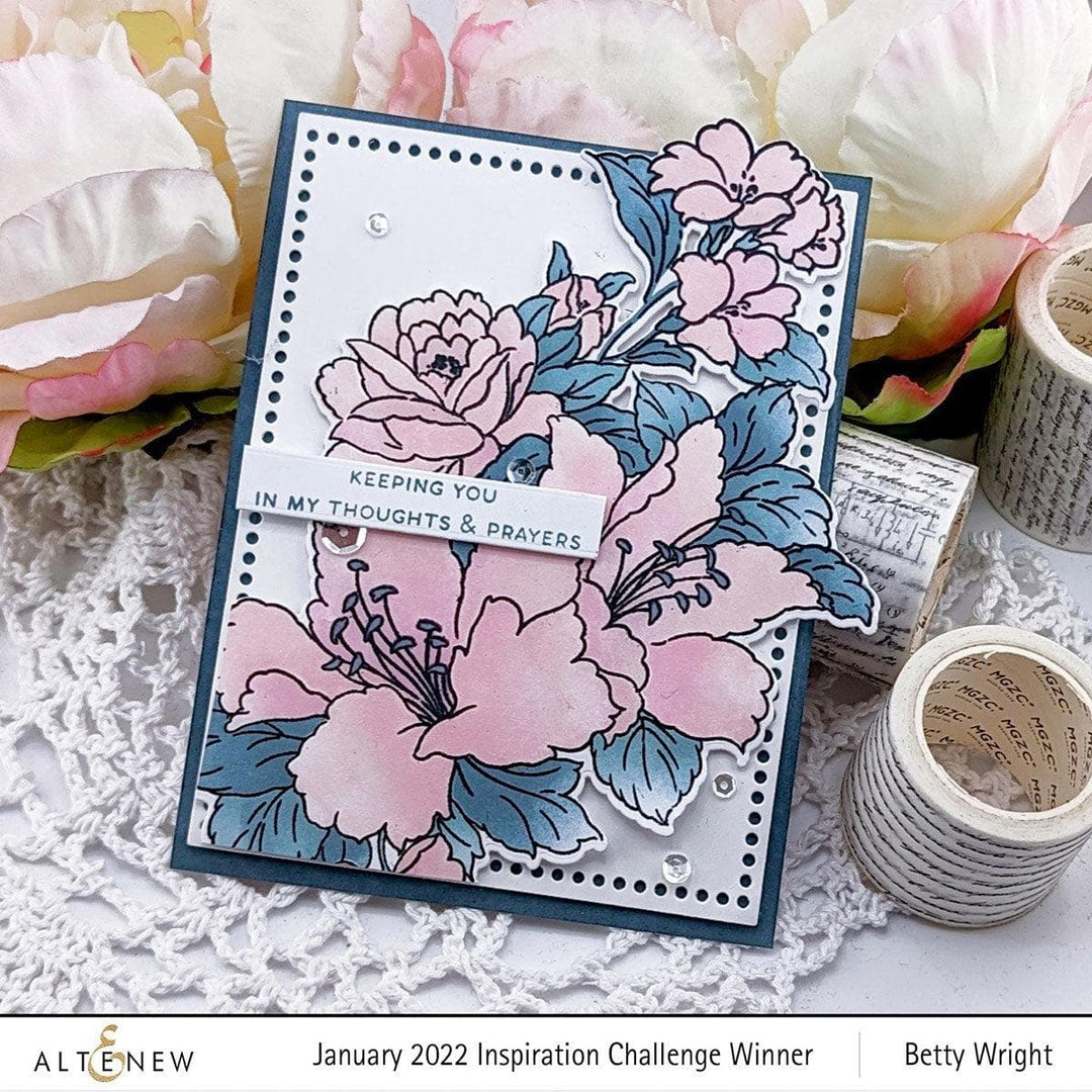 Part A-Glitz Art Craft Co.,LTD Dies Build-A-Garden: Sweet Lilies Add-on Die Set