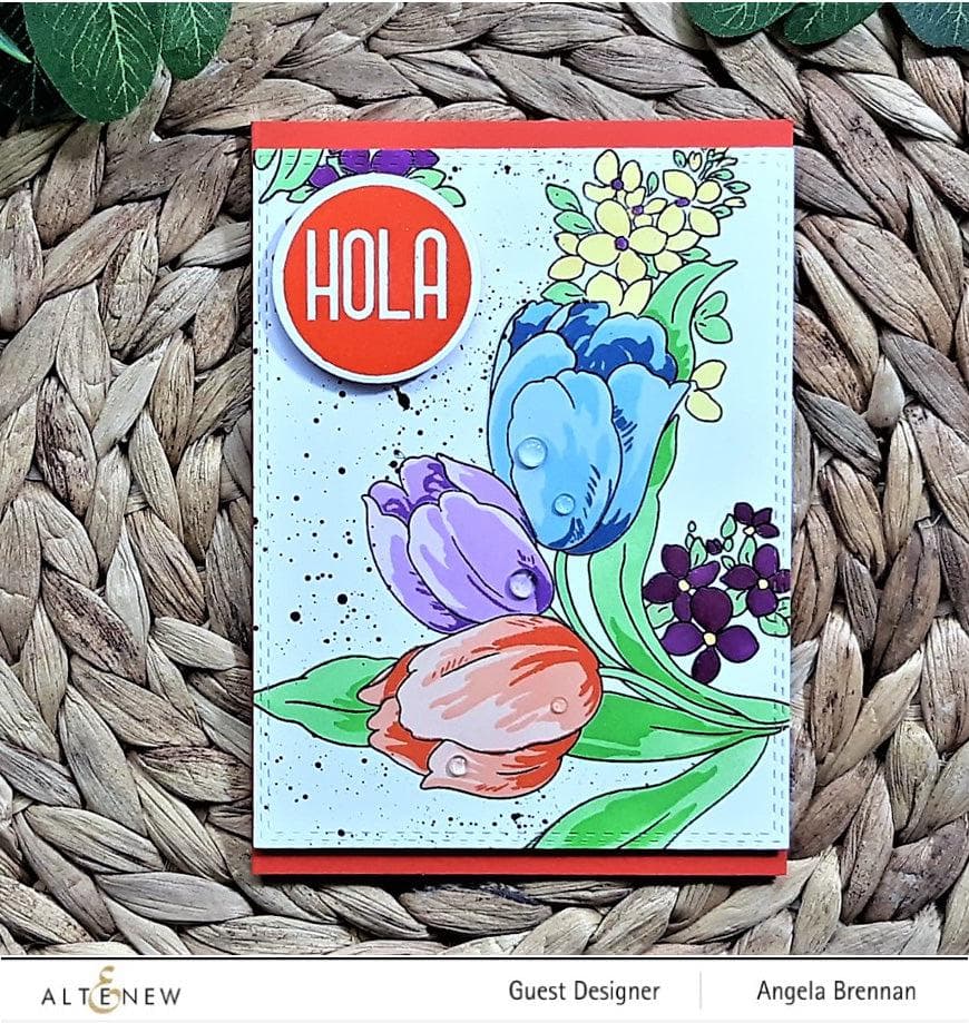 Part A-Glitz Art Craft Co.,LTD Dies Build-A-Garden: Tulips & Friends Add-on Die