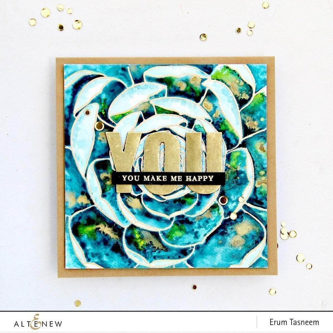 Part A-Glitz Art Craft Co.,LTD Dies Caps Bold Alphabet Die Set