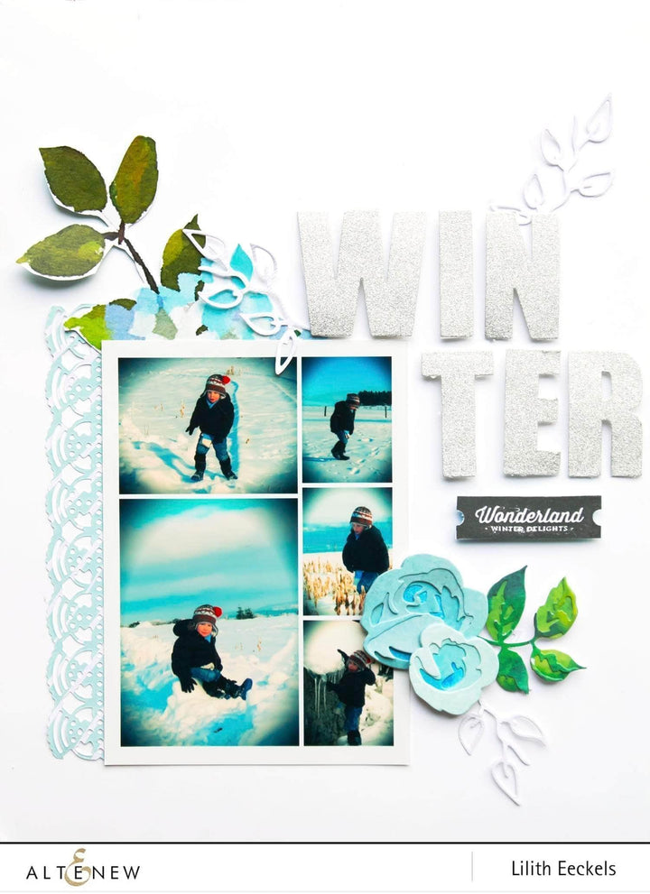 Part A-Glitz Art Craft Co.,LTD Dies Caps Bold Alphabet Die Set