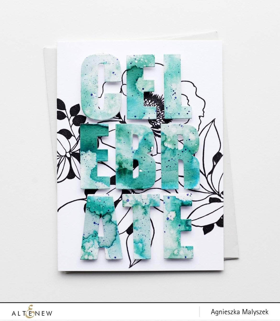 Part A-Glitz Art Craft Co.,LTD Dies Caps Bold Alphabet Die Set