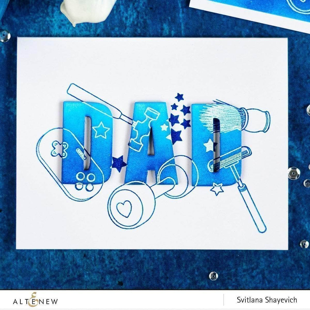 Part A-Glitz Art Craft Co.,LTD Dies Caps Bold Alphabet Die Set