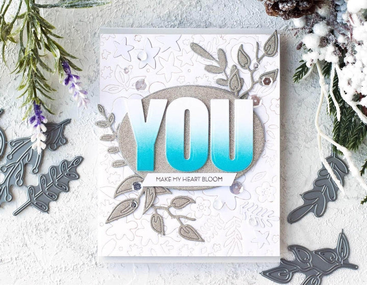 Part A-Glitz Art Craft Co.,LTD Dies Caps Bold Alphabet Die Set