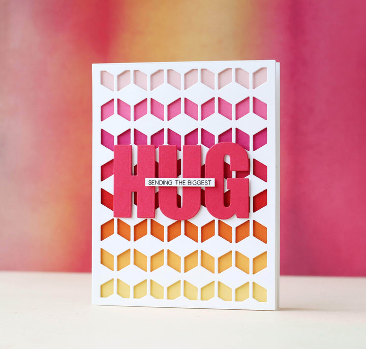 Part A-Glitz Art Craft Co.,LTD Dies Caps Bold Alphabet Die Set