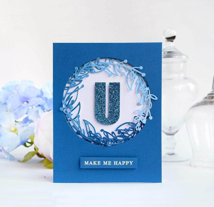 Part A-Glitz Art Craft Co.,LTD Dies Caps Bold Alphabet Die Set