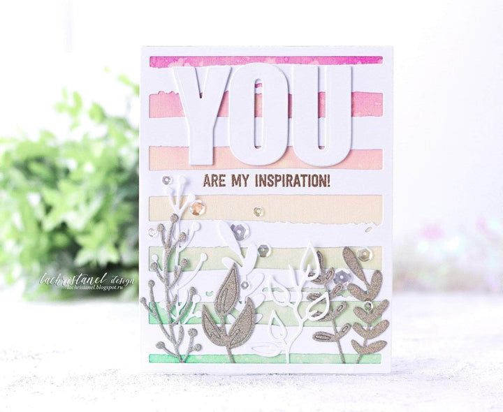 Part A-Glitz Art Craft Co.,LTD Dies Caps Bold Alphabet Die Set