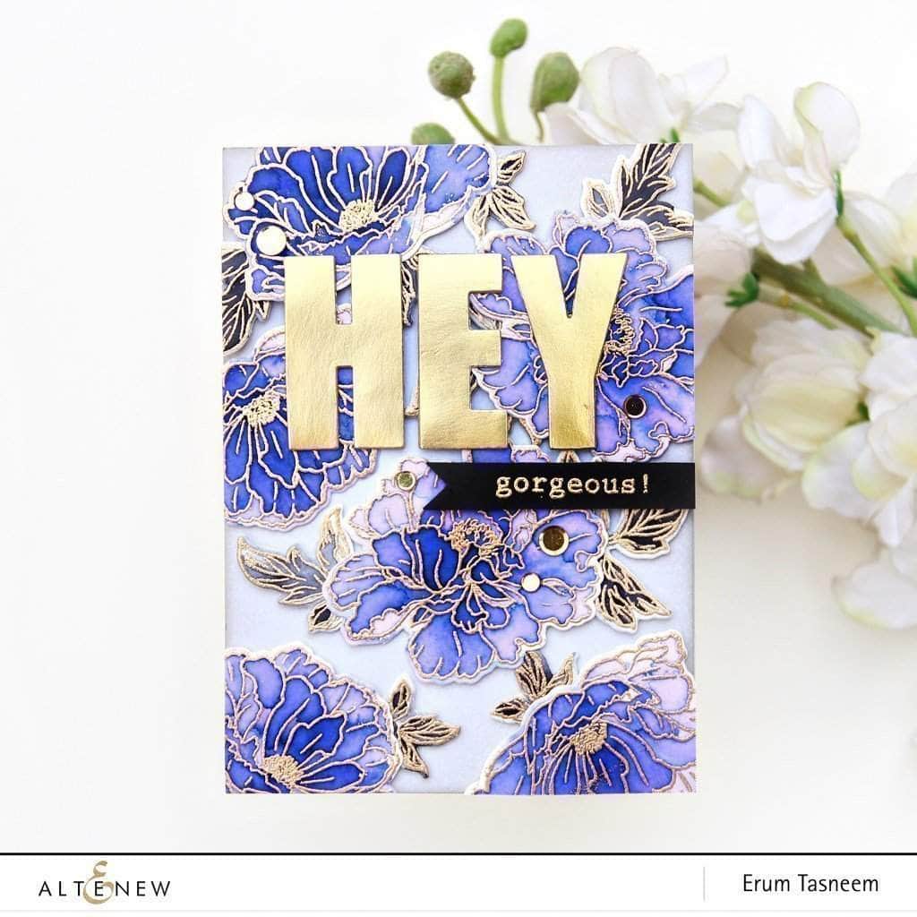 Part A-Glitz Art Craft Co.,LTD Dies Caps Bold Alphabet Die Set