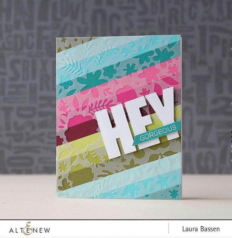 Part A-Glitz Art Craft Co.,LTD Dies Caps Bold Alphabet Die Set