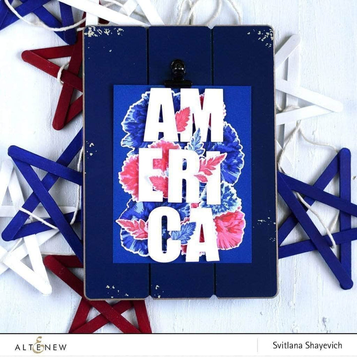 Part A-Glitz Art Craft Co.,LTD Dies Caps Bold Alphabet Die Set