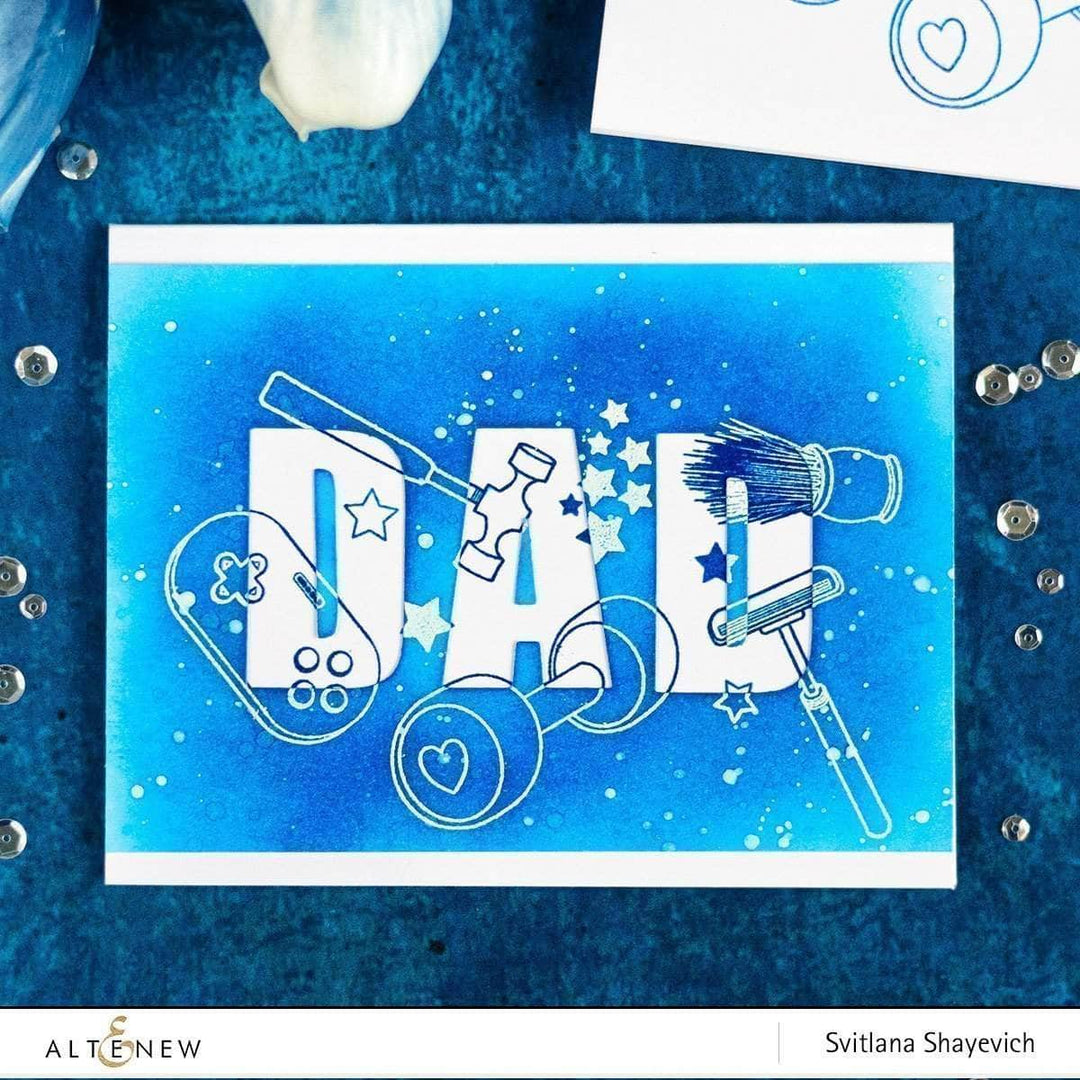 Part A-Glitz Art Craft Co.,LTD Dies Caps Bold Alphabet Die Set