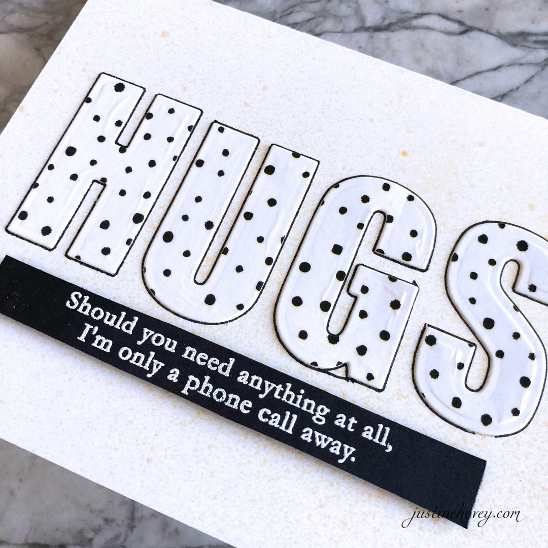 Part A-Glitz Art Craft Co.,LTD Dies Caps Bold Alphabet Die Set