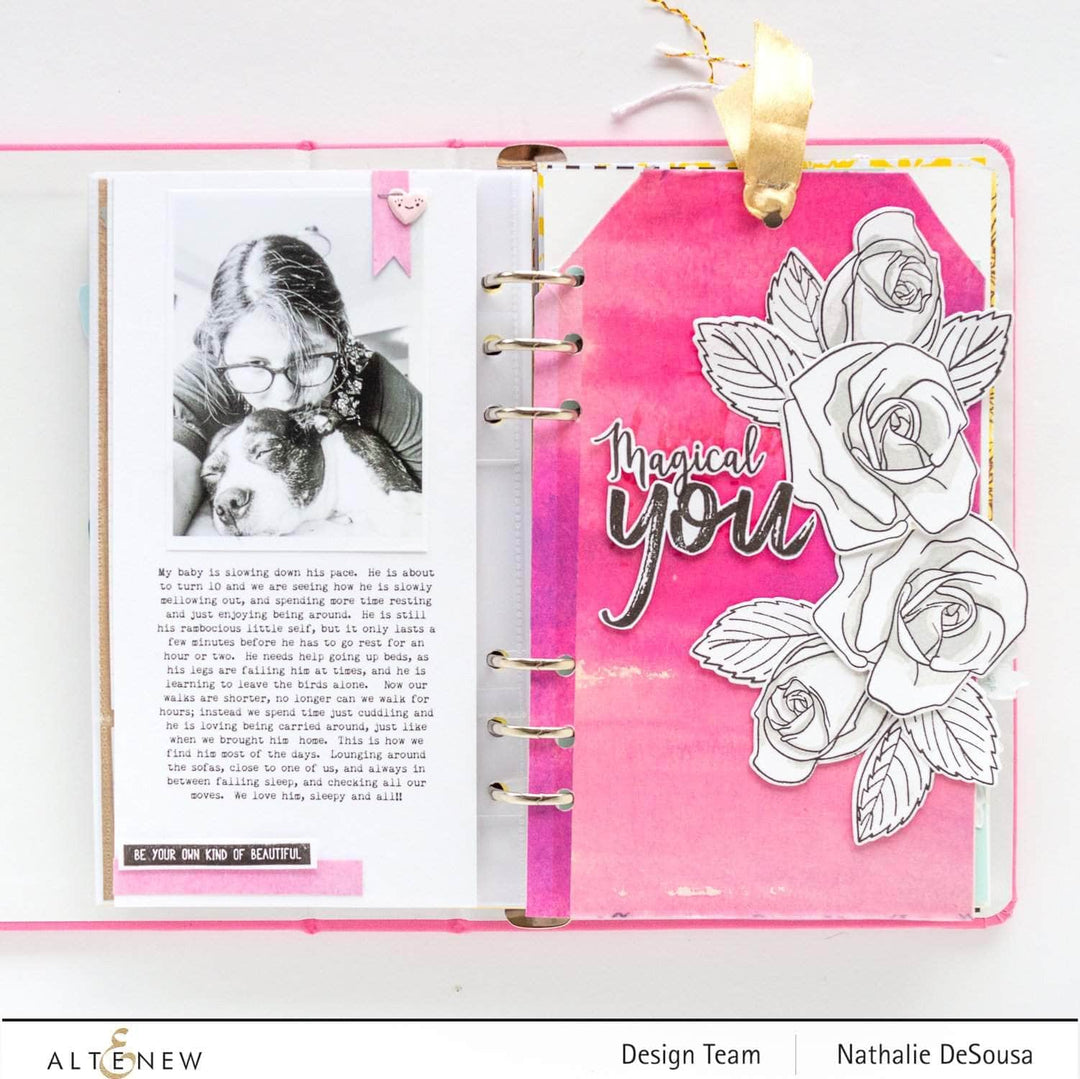 Part A-Glitz Art Craft Co.,LTD Dies Cartoon Rose Die Set
