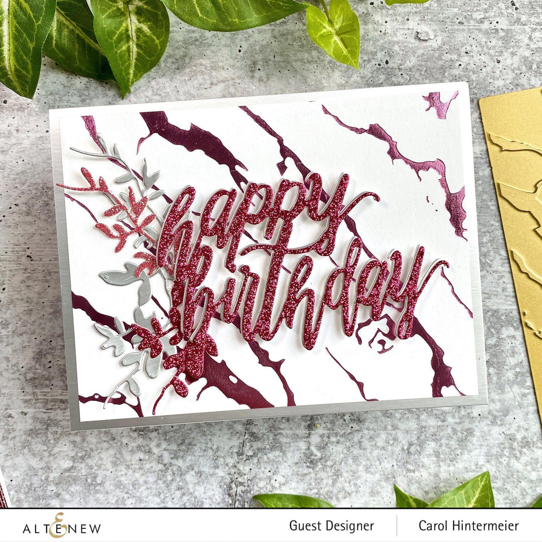 Part A-Glitz Art Craft Co.,LTD Dies Charming Foliage Die Set