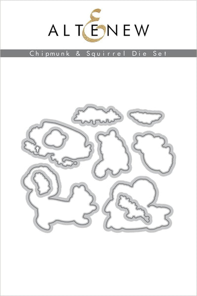 Part A-Glitz Art Craft Co.,LTD Dies Chipmunk & Squirrel Die Set