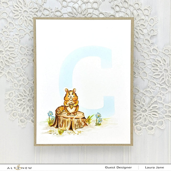 Part A-Glitz Art Craft Co.,LTD Dies Chipmunk & Squirrel Die Set