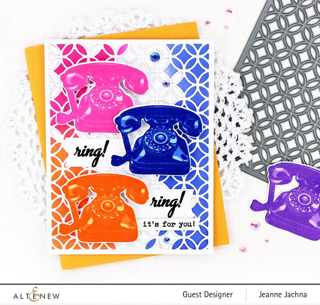 Part A-Glitz Art Craft Co.,LTD Dies Circle Quilt Cover Die