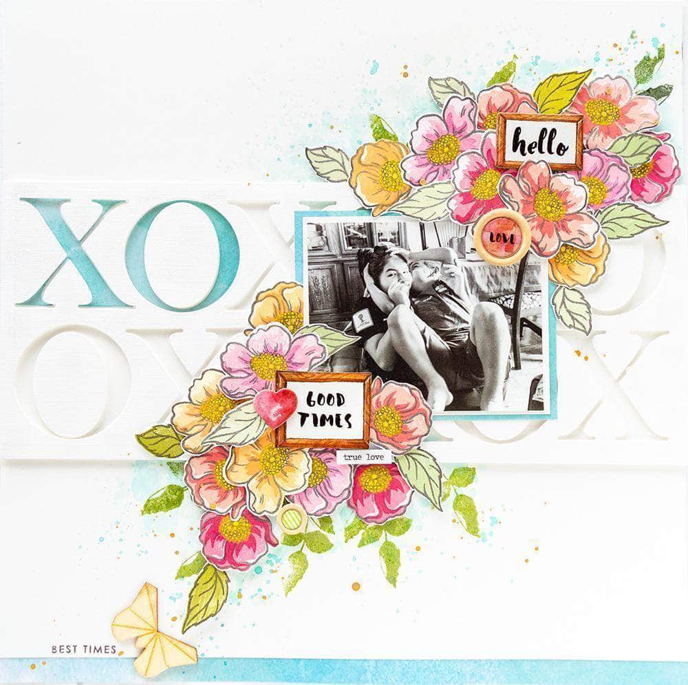 Part A-Glitz Art Craft Co.,LTD Dies Classic Alphabet Die Set