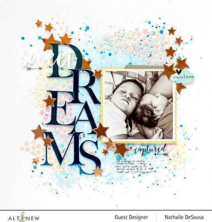 Part A-Glitz Art Craft Co.,LTD Dies Classic Alphabet Die Set