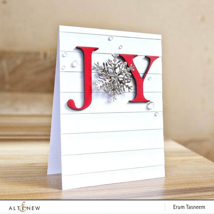 Part A-Glitz Art Craft Co.,LTD Dies Classic Alphabet Die Set