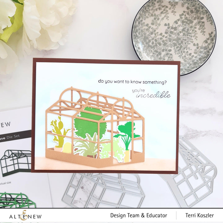 Part A-Glitz Art Craft Co.,LTD Dies Classic Greenhouse Die Set